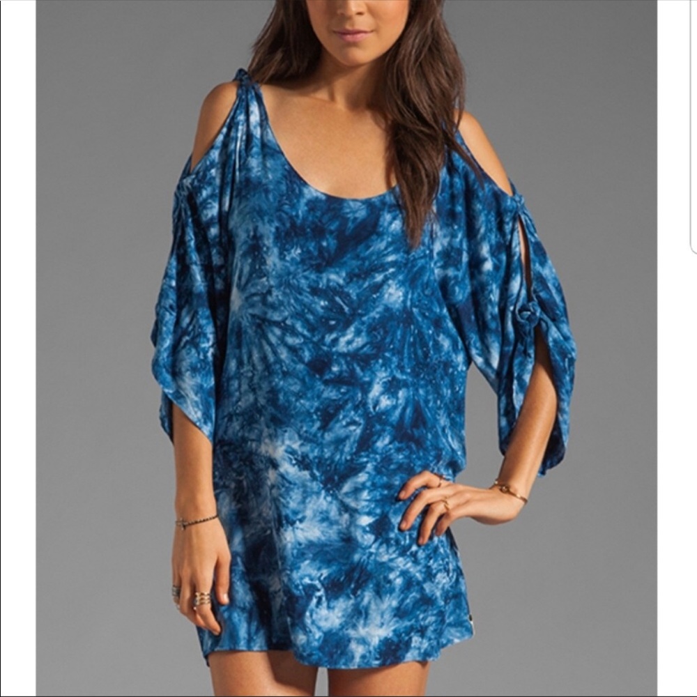 One Teaspoon Tie-Dyed Tunic Dress